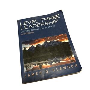 Pearson Level 3 Leadership Textbook James G Clawson 5th Ed Blue Good Business